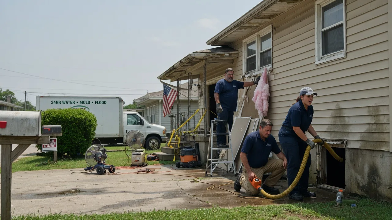 Water Damage Repair in Canton, MS near me
